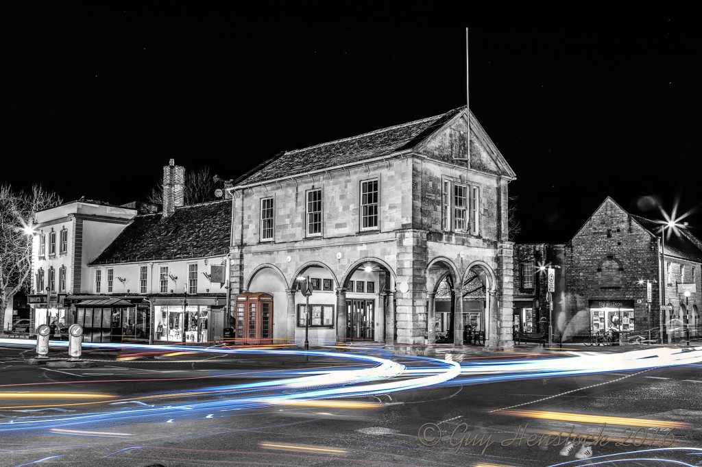 Witney Town Hall at Night